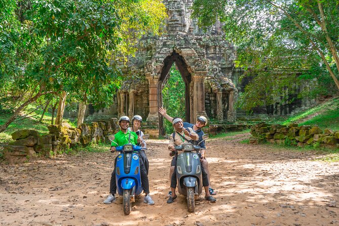 Angkor Adventure Vespa Tour / Tuk Tuk or Car - 8:00am start, small group pace, and how the day flows