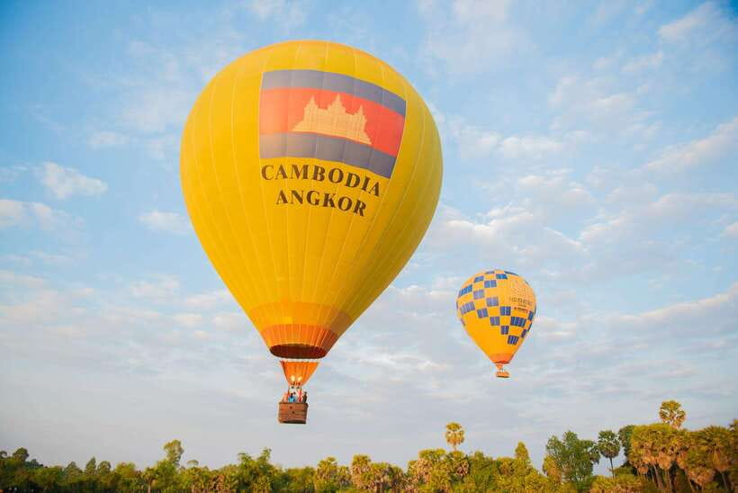 Angkor Stunning Hot Air Balloon - What You’ll Really See: Bakong, Lolei, Rice Fields, and City Glimpses