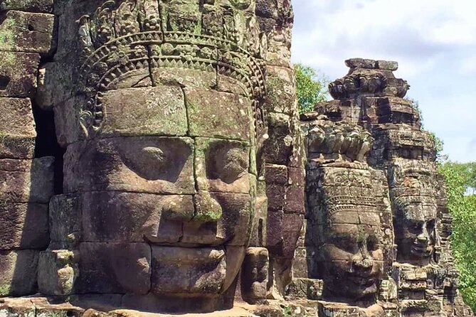Angkor Wat one Day Private Tour for All Highlight Angkor Temples - South Gate and Bayon: where Angkor Thom grabs you by the face
