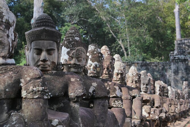 Angkor Wat Private Tuk-Tuk Tour (sunrise Option) & more - The route: five major temples, with different vibes at each stop
