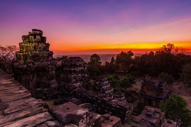 Best Temples Day Tour in Siem Reap with Sunset - Hotel pickup, A/C minivan, and the small-group advantage
