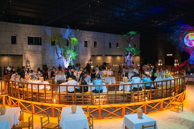 Dining in a Dream with Cambodia’s Most Magical Night - The Venue Experience: Digi Art Dining in a Ruin-Style World