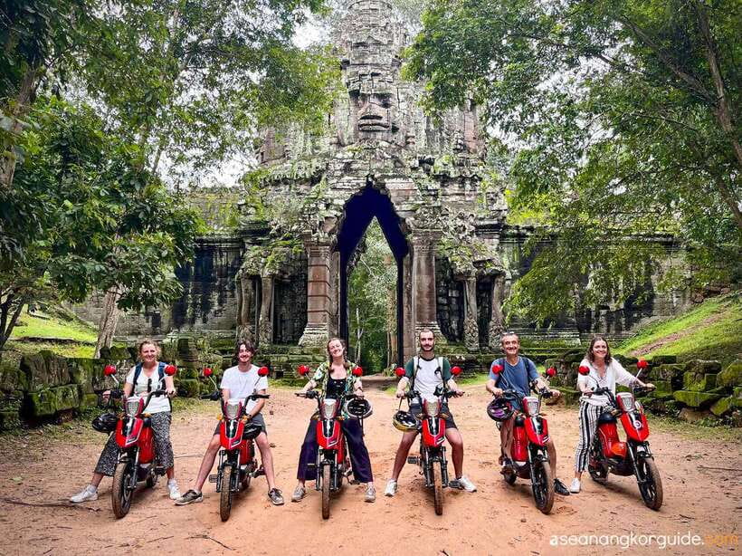 From Siem Reap: Angkor Wat Sunrise and Temples E-Bike Tour - Sunrise run: 4:40am tuk tuk to Angkor Wat