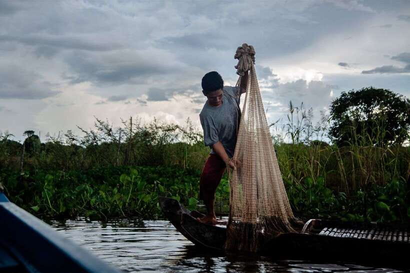 From Siem Reap: Tonle Sap Floating Villages Tour - Bird sanctuary time: spotting painted storks and spot-billed pelicans