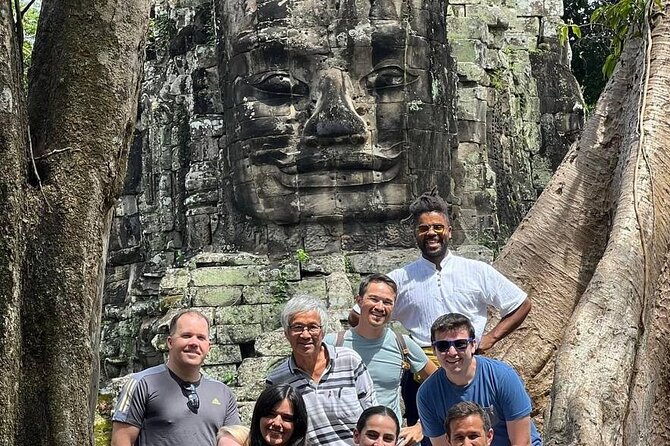 Full Day Archeological Tour in Siem Reap with Sun Set - South Gate of Angkor Thom: Faces, Stone Causeways, and Photo Time