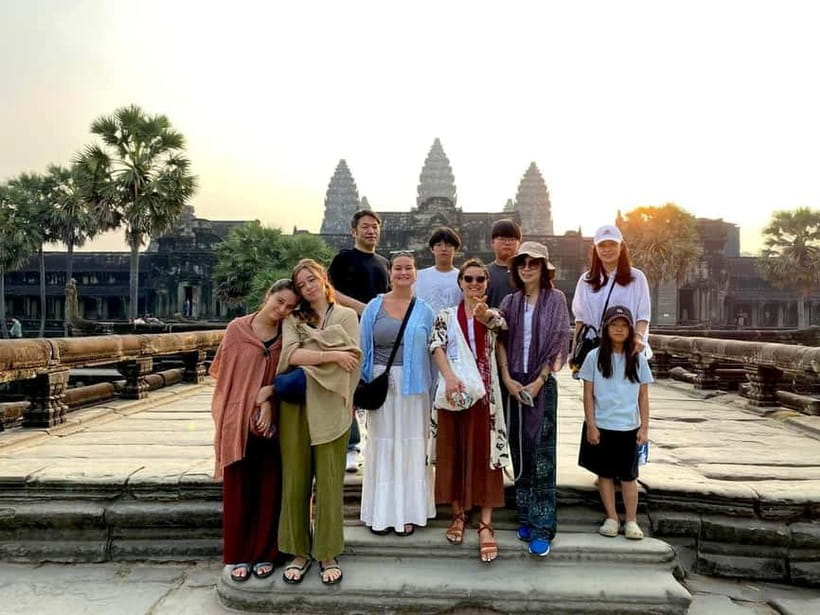 Full-Day Explore Angkor Temples Sunset Tour (with Lunch) - Morning Pickup and the Van Ride That Sets the Tone