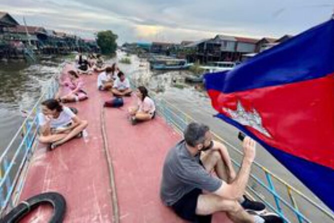 Half Day Kompong Pluck stilt home Village on Tonle Sap & Sunset - Walking time: why the 30 minutes on land isn’t filler