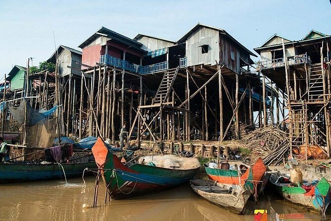 Kompong Phluk Village Tonle Sap Lake Half-Day Tour From Siem Reap - Exploring down the river toward Tonle Sap proper