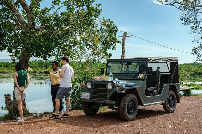 Kulen Mountain from Siem Reap Jeep Adventure - Lunch, then Kulen Waterfall time: cooling down on purpose
