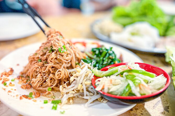 Old Siem Reap Sunset Food Tour by Tuk-tuk - Yi Nget Beef Sticks and Romchong Pancakes: Grilled Savory to Made-to-Order Sweet