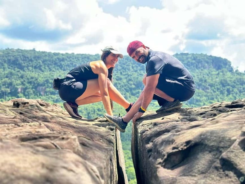 Phnom Kulen Waterfall & the Sacred 1000 Lingas (with Lunch) - The River of a Thousand Lingas: carved Shiva symbols at ground level