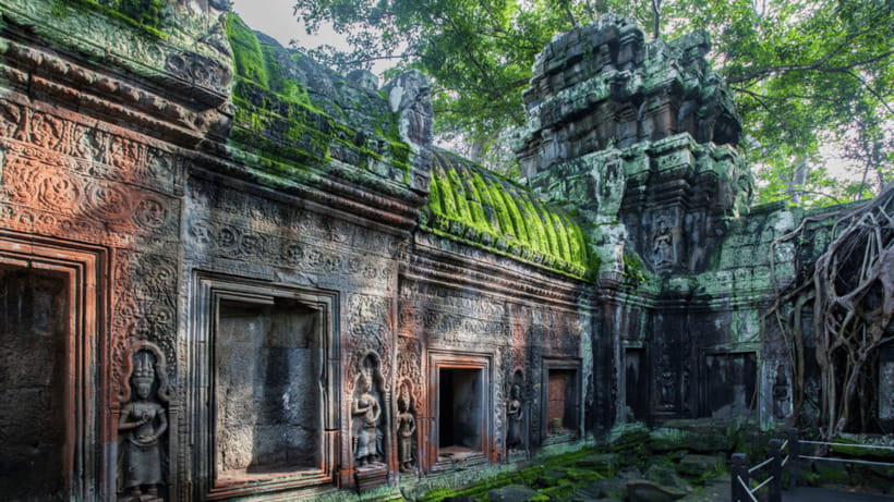 Siem Reap: 2-Days Angkor Wat with Sunrise Small-Group Tour - Ta Prohm: jungle roots, tree overgrowth, and photo patience