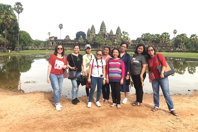 Siem Reap: Angkor Wat Sunrise Explore The Most Iconic Temples - Pickup, transport, and the real size of the group