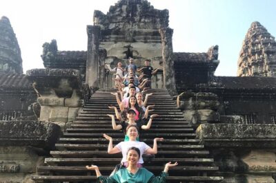 Siem Reap Angkor Wat Sunrise Explore The Most Iconic Temples - Walking the Angkor Wat interior: carvings, galleries, and the switch from Vishnu to Buddhism