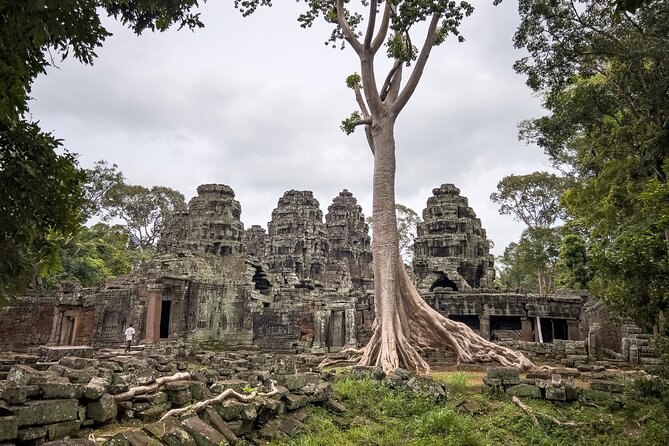 Siem Reap: Bike the Angkor Temples - Full-Day 30km Tour - Angkor Wat at morning light, with a bike ride rhythm