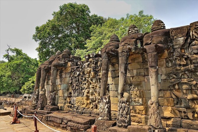 Siem Reap: Bike the Angkor Temples - Full-Day 30km Tour - Ta Prohm through jungle corridors and red-earth tracks