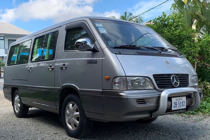Siem Reap City to Siem Reap Angkor Airport by Shuttle Bus - English-Speaking Driver and Door-to-Door Drop-Off