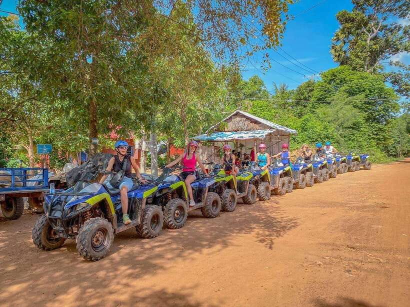 Siem Reap: Countryside Khmer village Tour by Quad Bike & ATV - The ride itself: rice fields, village lanes, and controlled off-road