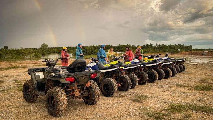 Siem Reap: Countryside Khmer village Tour by Quad Bike & ATV - Crocodile farm stop: expect the wow factor