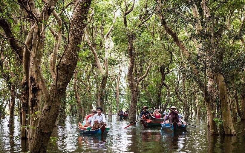 Siem Reap: Kompong Phluk Floating Village Half-Day Tour - The pagoda pause at វត្តធម្មិស្សរារាម: a short cultural reset