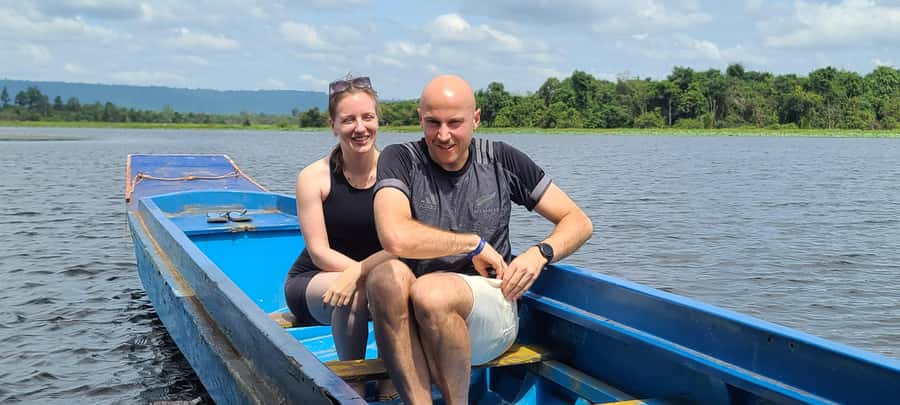 Siem Reap: Kulen Elephant Forest Guided Tour - Pond time and relaxed elephant behavior