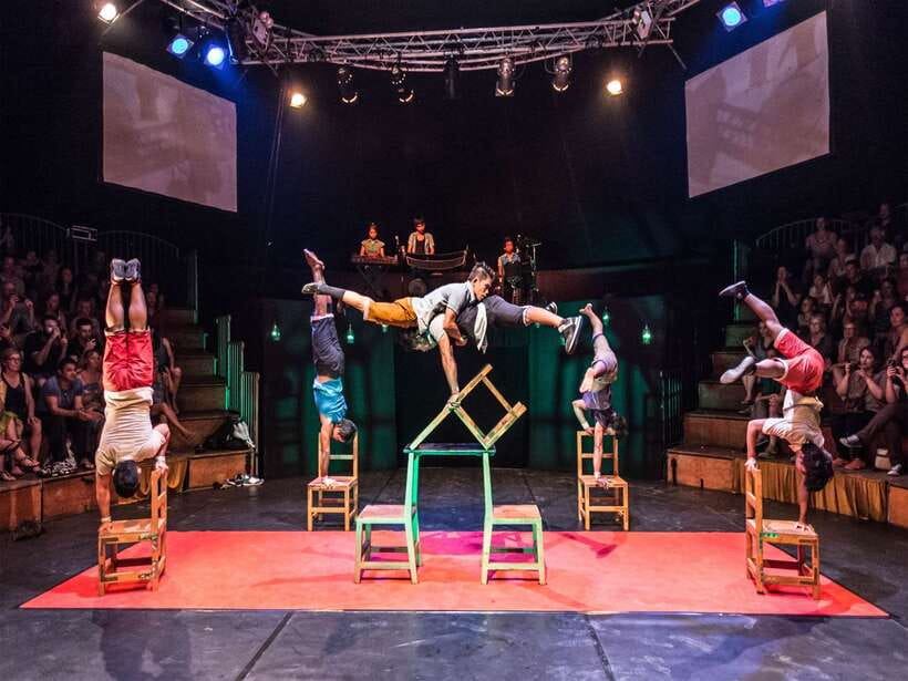 Siem Reap: Phare, Cambodian Circus with Tuk-Tuk Transfers - The performance: drama, dance, live music, and real-life themes