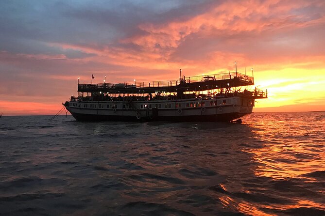 Sunset Dinner and drinks includes a Floating Village cruise tour. - Lotus farm stop: short, scenic, and actually useful