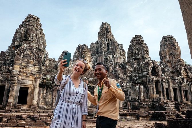The Ultimate Angkor Wat Temple Private Day Trip - Bayon Temple and the south gate: 54 stone figures worth your attention
